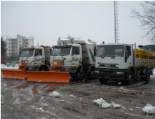 Servizio sgombero neve e spargimento sale