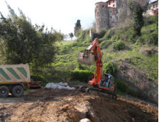 Sistemazione franosa in Valdengo