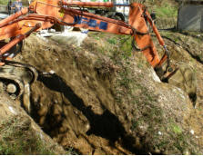 Sistemazione di scarpata in terra  