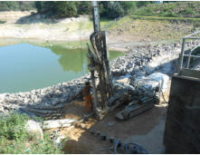 Sondaggi presso il torrente Ostola Ravasanella